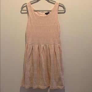 George Pale Peach Summer Dress MIDI. Lined. Size S​​​​​​​​​​​​​​​​​​​
